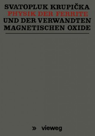 Libro Physik der Ferrite und der verwandten magnetischen Oxide Svatopluk Krupi ka