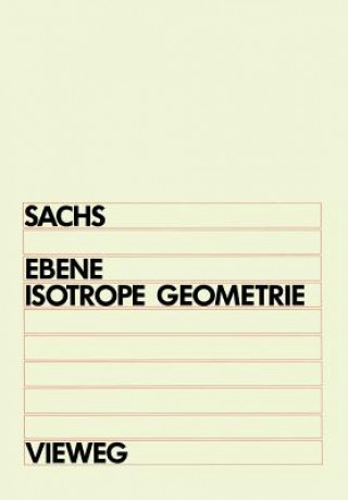 Книга Ebene Isotrope Geometrie Hans Sachs