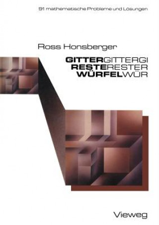 Książka Gitter - Reste - Würfel Ross Honsberger