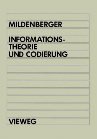 Könyv Informationstheorie und Codierung Otto Mildenberger