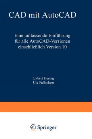 Kniha CAD mit AutoCAD Ekbert Hering