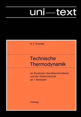 Kniha Technische Thermodynamik Karl Friedrich Knoche