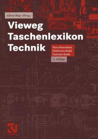 Book Vieweg Taschenlexikon Technik Alfred Böge