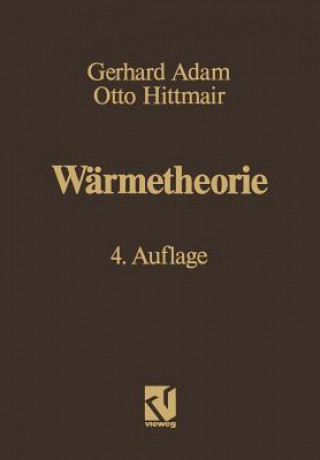 Knjiga Wärmetheorie Gerhard Adam