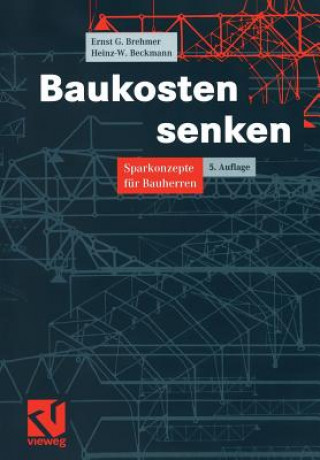 Book Baukosten Senken Ernst G. Brehmer