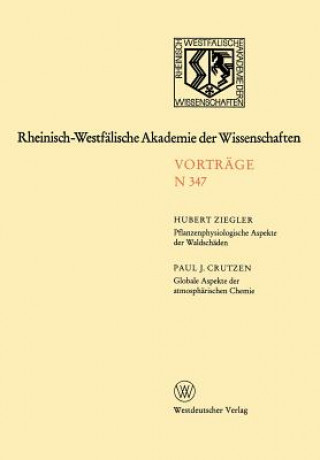 Könyv Rheinisch-Westfälische Akademie der Wissenschaften Hubert Ziegler