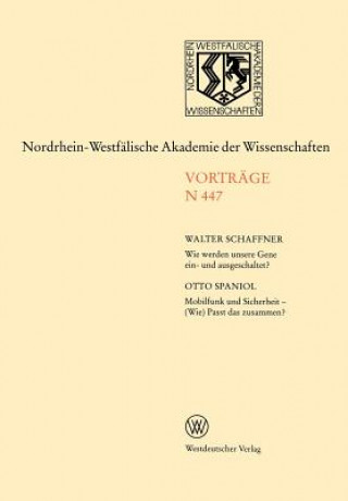 Carte Nordrhein-Westfalische Akademie Der Wissenschaften Walter Schaffner