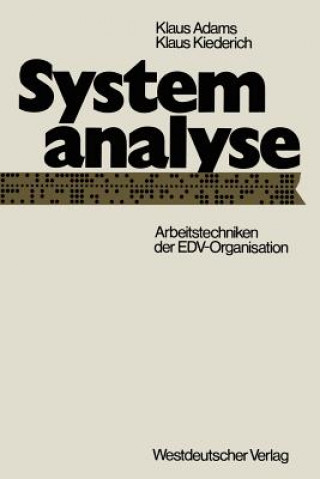 Livro Systemanalyse Klaus Adams