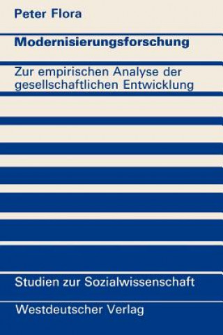 Buch Modernisierungsforschung Peter Flora