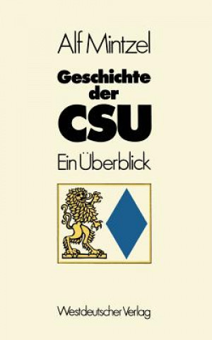 Book Geschichte Der CSU Alf Mintzel