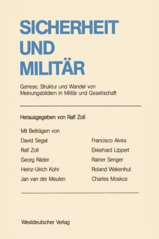 Kniha Sicherheit und Militar Ralf Zoll