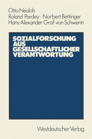 Book Sozialforschung aus Gesellschaftlicher Verantwortung Otto Neuloh