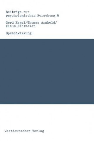 Livro Sprachwirkung Gerd Kegel