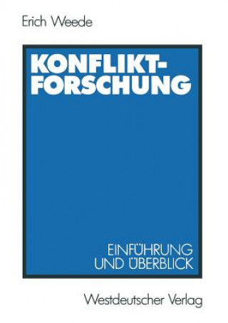 Книга Konfliktforschung Erich Weede