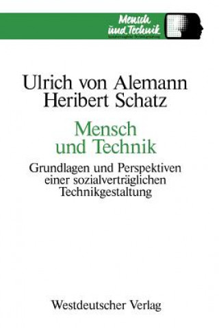 Kniha Mensch und Technik Ulrich von Alemann