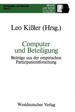 Kniha Computer Und Beteiligung Leo Kissler