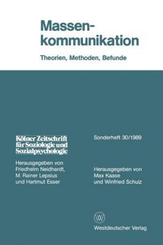 Book Massenkommunikation Kaase