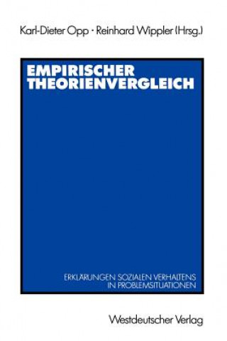 Книга Empirischer Theorienvergleich Karl-Dieter Opp