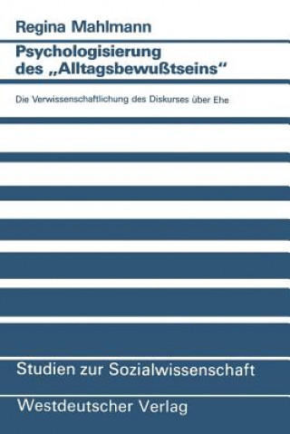 Knjiga Psychologisierung Des "alltagsbewu tseins" 