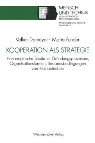 Kniha Kooperation ALS Strategie Maria Funder