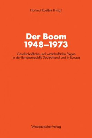 Kniha Der Boom 1948-1973 Hartmut Kaelble