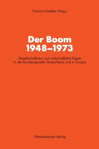 Книга Der Boom 1948-1973 Hartmut Kaelble