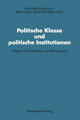 Livre Politische Klasse Und Politische Institutionen Richard Stoss