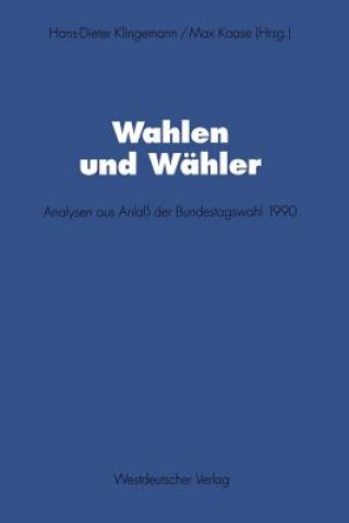 Kniha Wahlen Und Wahler Max Kaase