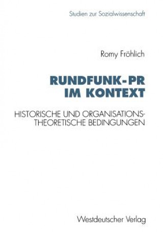 Boek Rundfunk-PR Im Kontext Romy Fröhlich