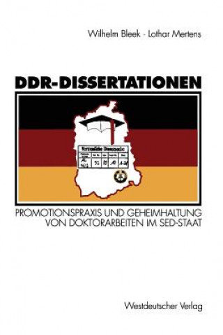 Boek Ddr-Dissertationen Wilhelm Bleek