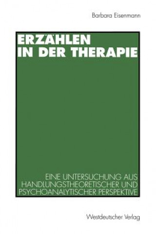 Kniha Erzahlen in der Therapie Barbara Eisenmann