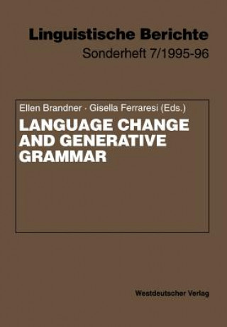 Libro Language Change and Generative Grammar Ellen Brandner