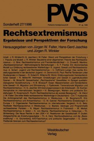 Knjiga Rechtsextremismus Hans-Gerd Jaschke