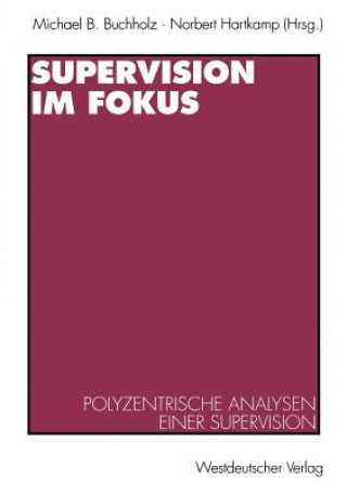 Kniha Supervision Im Fokus Michael B. Buchholz