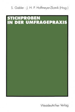 Kniha Stichproben in der Umfragepraxis Siegfried Gabler