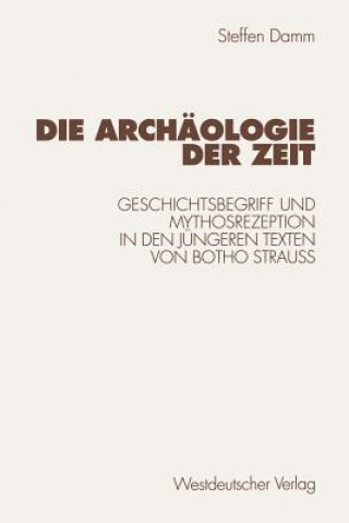 Kniha Archaologie der Zeit Steffen Damm