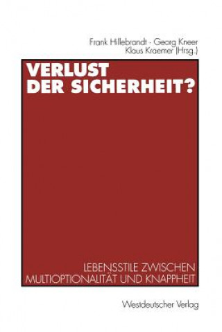 Kniha Verlust der Sicherheit? Frank Hillebrandt