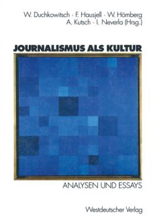 Book Journalismus ALS Kultur Wolfgang Duchkowitsch