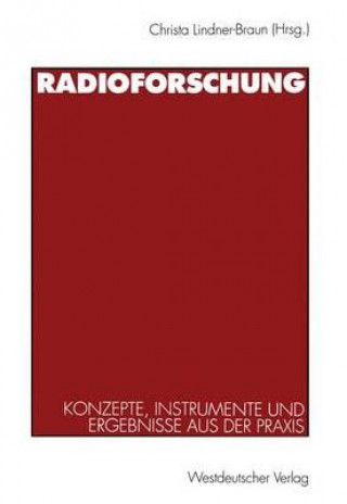 Książka Radioforschung Christa Lindner-Braun