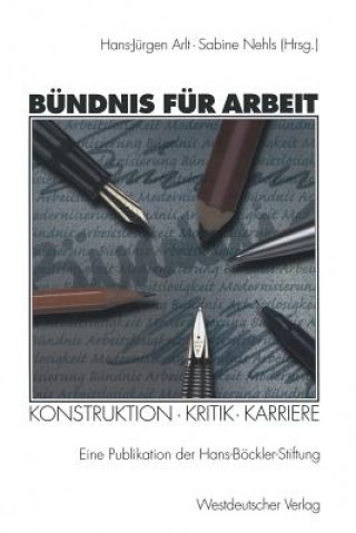 Buch Bundnis fur Arbeit Hans-Jürgen Arlt