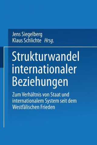 Kniha Strukturwandel Internationaler Beziehungen Klaus Schlichte