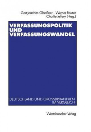 Książka Verfassungspolitik und Verfassungswandel Gert-Joachim Glaeßner