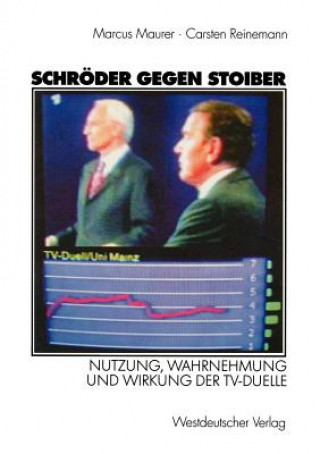 Könyv Schroder Gegen Stoiber Marcus Maurer