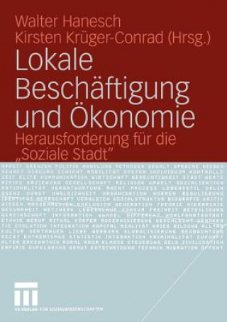 Kniha Lokale Beschaftigung und Okonomie Walter Hanesch