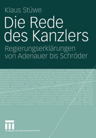 Kniha Die Rede Des Kanzlers Klaus Stüwe