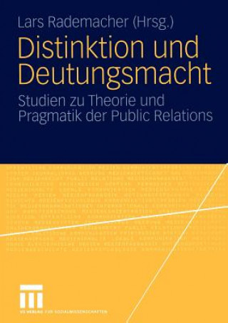 Knjiga Distinktion Und Deutungsmacht Lars Rademacher