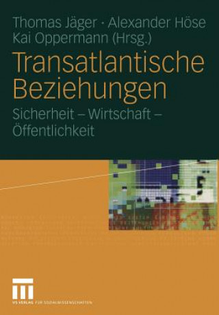 Buch Transatlantische Beziehungen Thomas Jäger