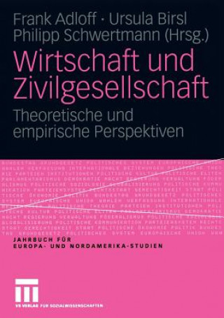 Książka Wirtschaft und Zivilgesellschaft Frank Adloff