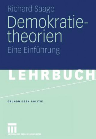 Libro Demokratietheorien Richard Saage