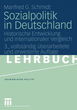 Kniha Sozialpolitik in Deutschland Manfred G. Schmidt